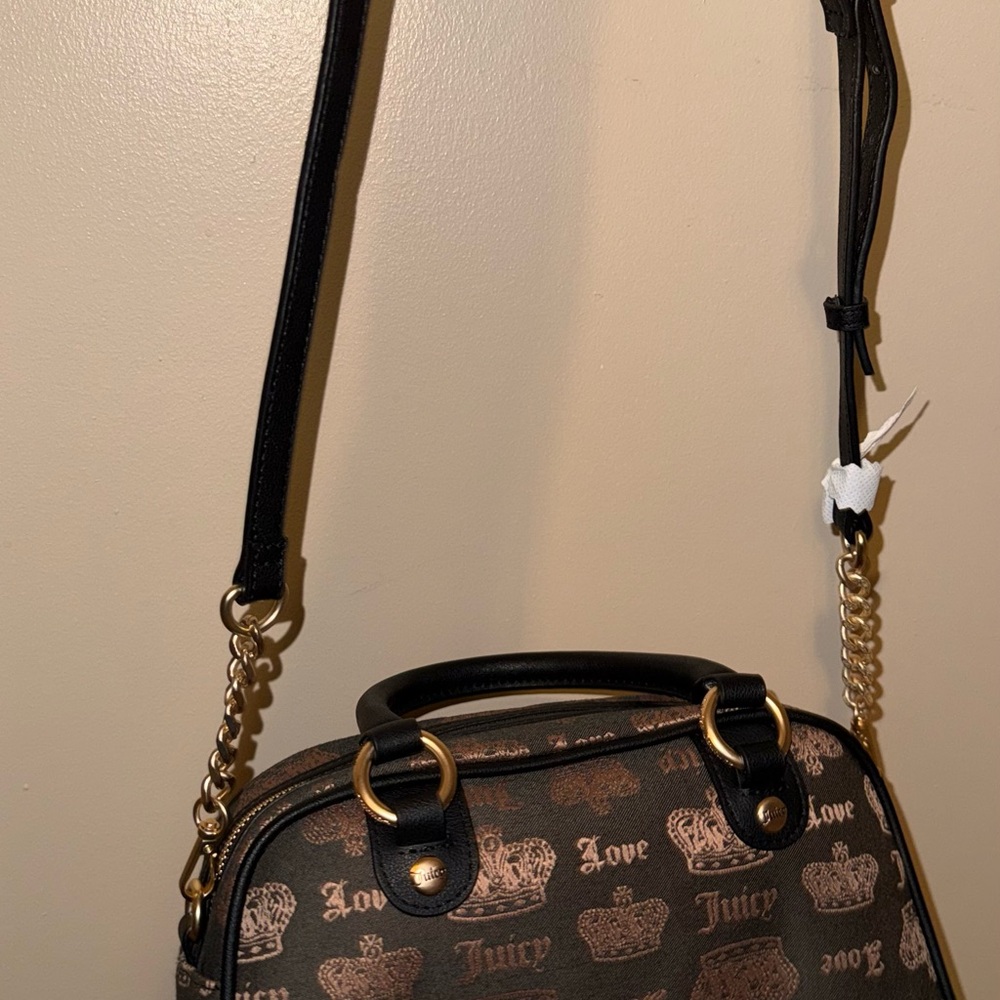 Juicy Couture Brown and Gold Women's Bag - Picture 5 of 9